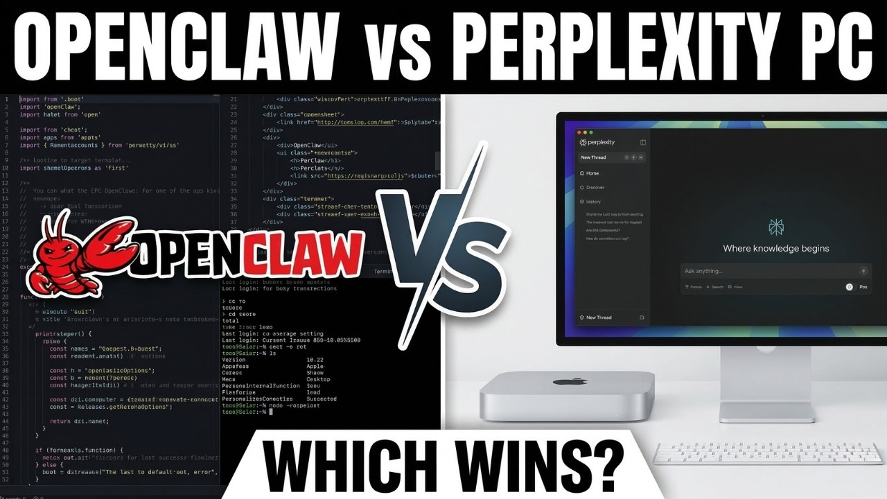 OpenClaw vs Perplexity Personal Computer: I Break Down the Real Differences