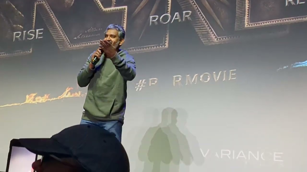 RRR Fan Celebration Screening at the Theatre at The Ace Hotel Intro with S.S. Rajamouli