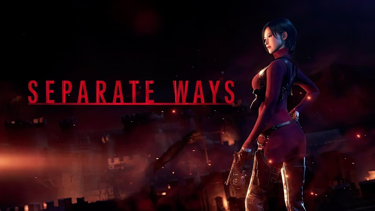 تختيم كامل الاضافة لعبة Resident Evil 4 Remake Separate Ways مترجم