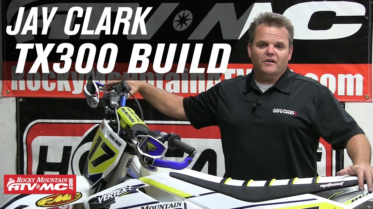 Jay Clark's 2017 Husqvarna TX 300 Bike Build