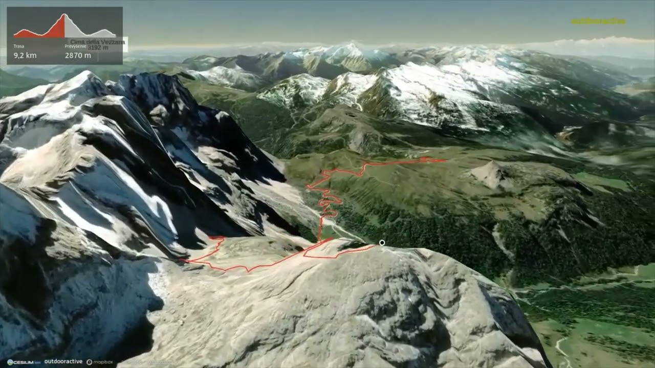 Passo Rolle - Monte Mulaz ∆ hiking trails ∆ 3d-trail.com/italy/