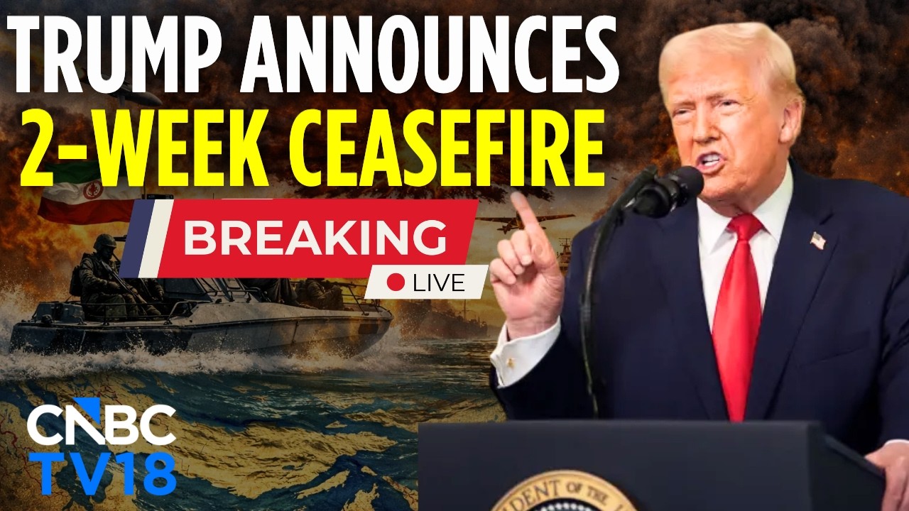 BREAKING LIVE: Trump Suspends US Attacks, Tehran Agrees To 2-Week Ceasefire | Strait of Hormuz |N18G