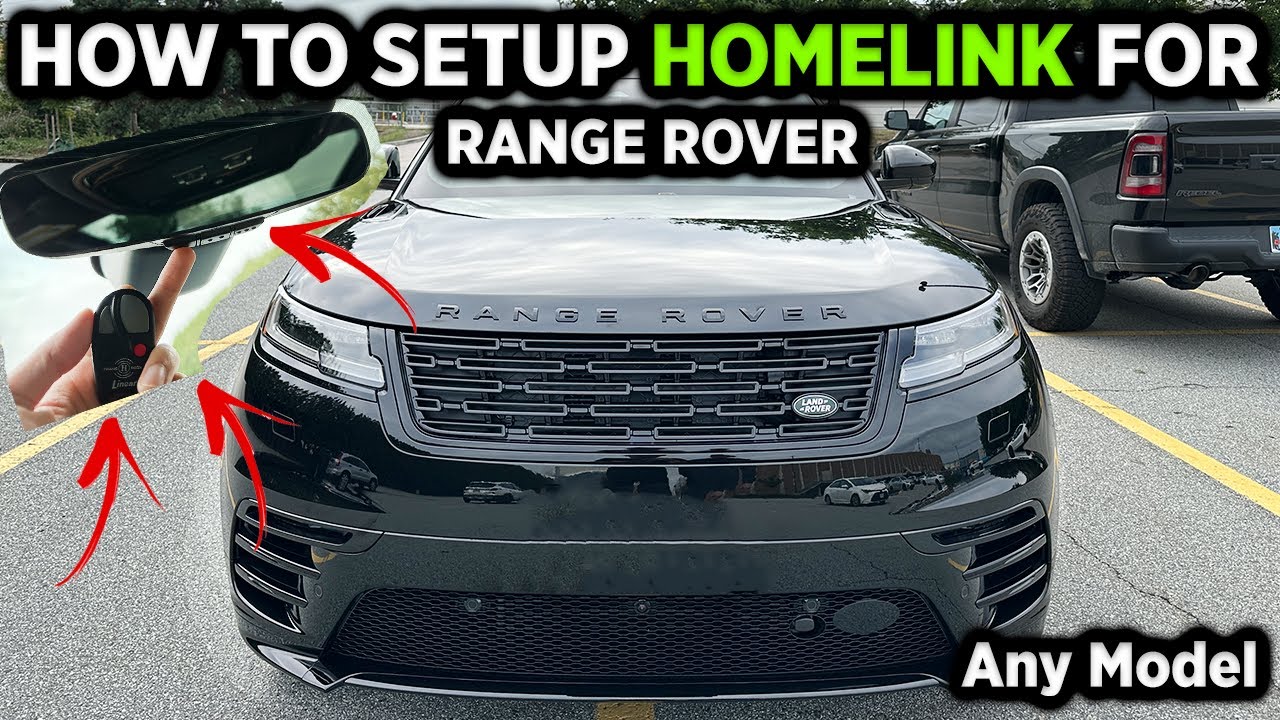 КАК НАСТРОИТЬ HOMELINK НА ЛЮБОМ RANGE ROVER — ПРОСТОЕ ПОШАГОВОЕ РУКОВОДСТВО