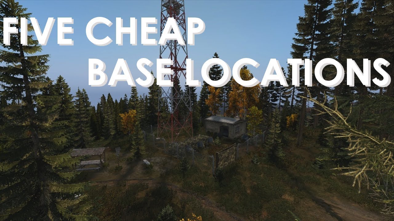 BEST CHEAP BASE LOCATIONS in Dayz SA [BETA] Episode 1