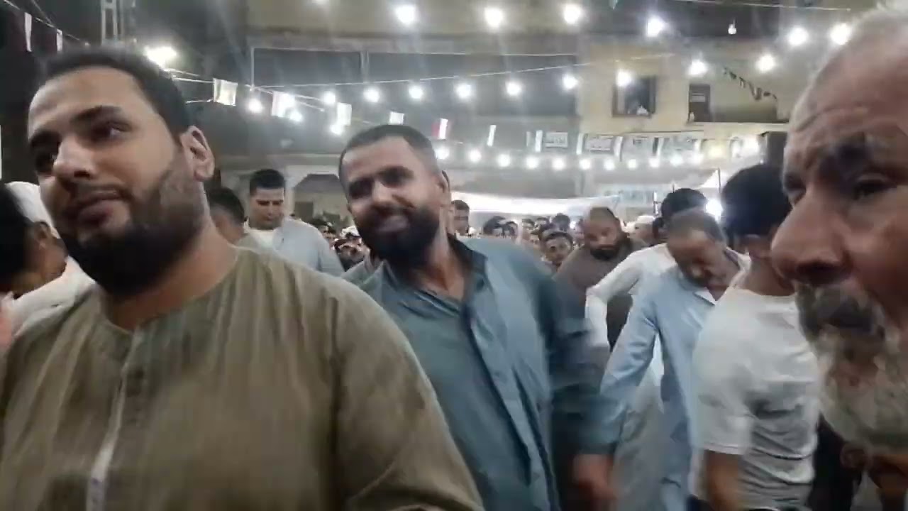 الشيخ محمد الشرنوبي في مولد العارف بالله الشيخ المغربي في بساط كريم الدين