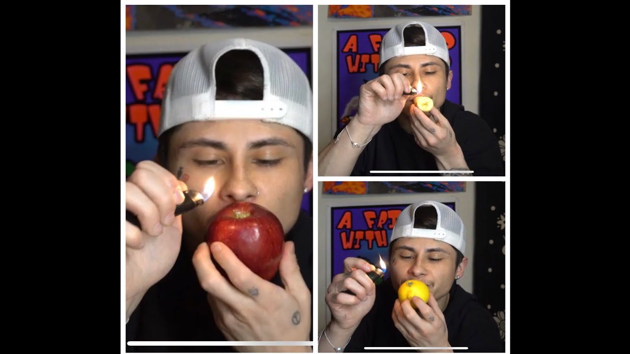 Smoking Weed Out Of Fruits!!!