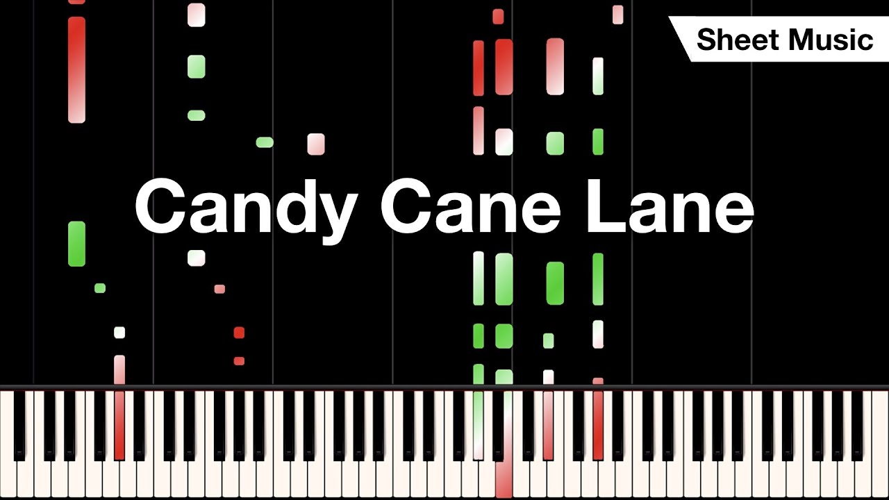 Sia - Candy Cane Lane | Piano Cover (Synthesia Tutorial)