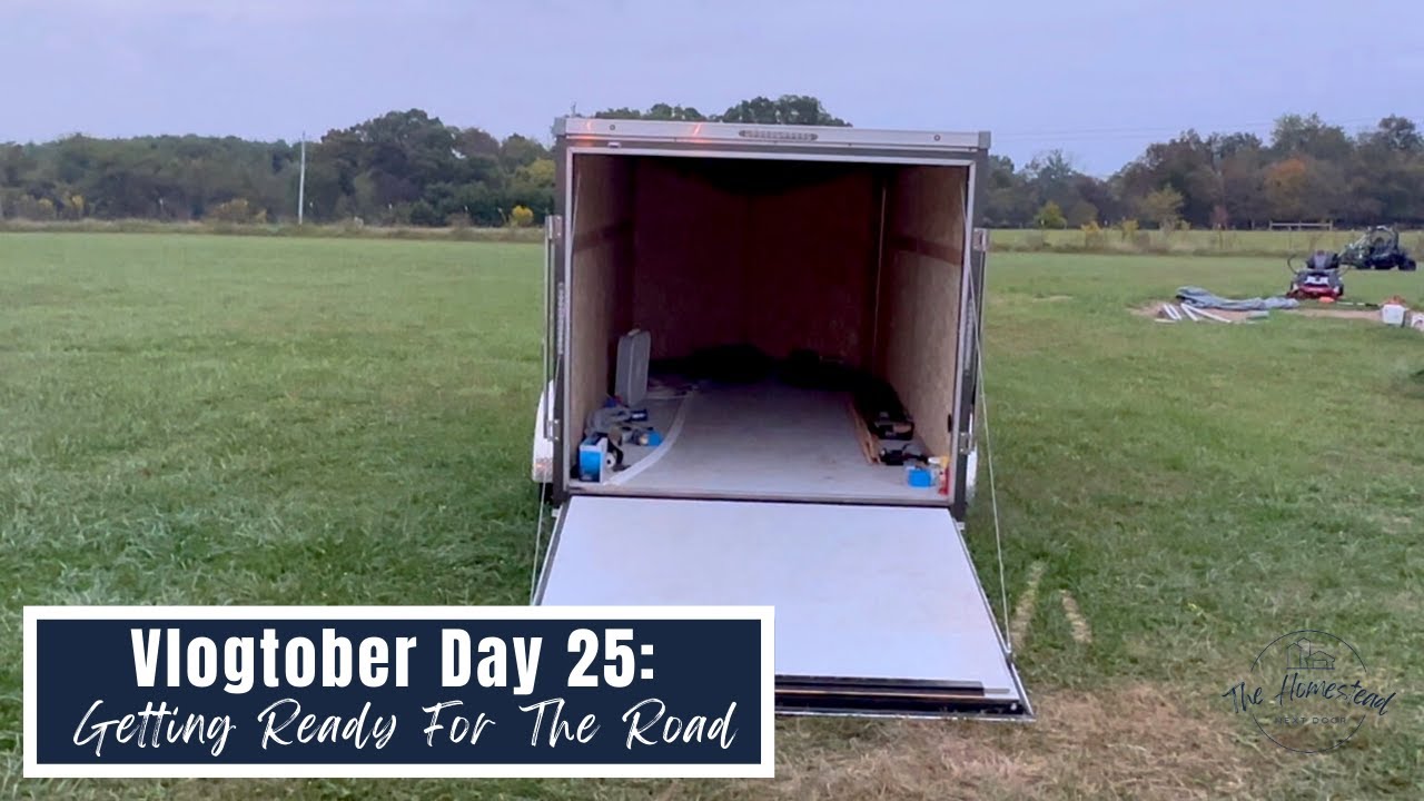 VLOGTOBER DAY 25: THE DAY BEFORE WE GET ON THE ROAD