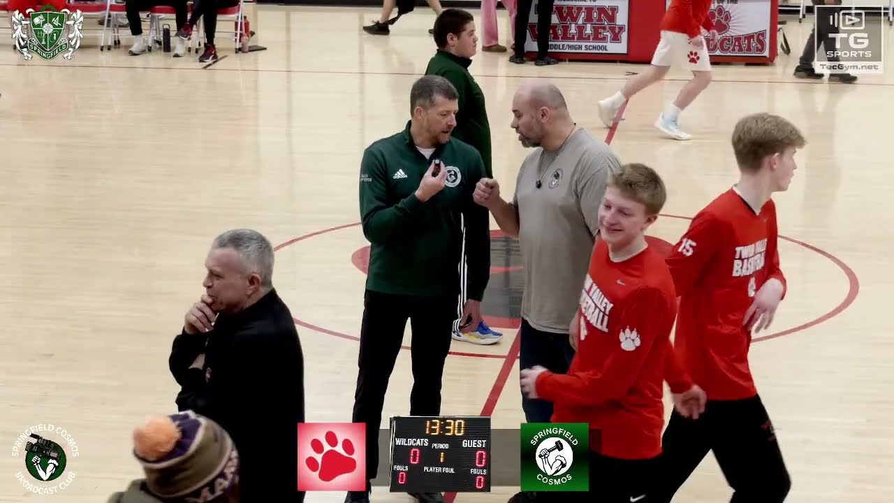 Springfield at Twin Valley - Boys Varsity Basketball  -  7 pm - 2/6/26