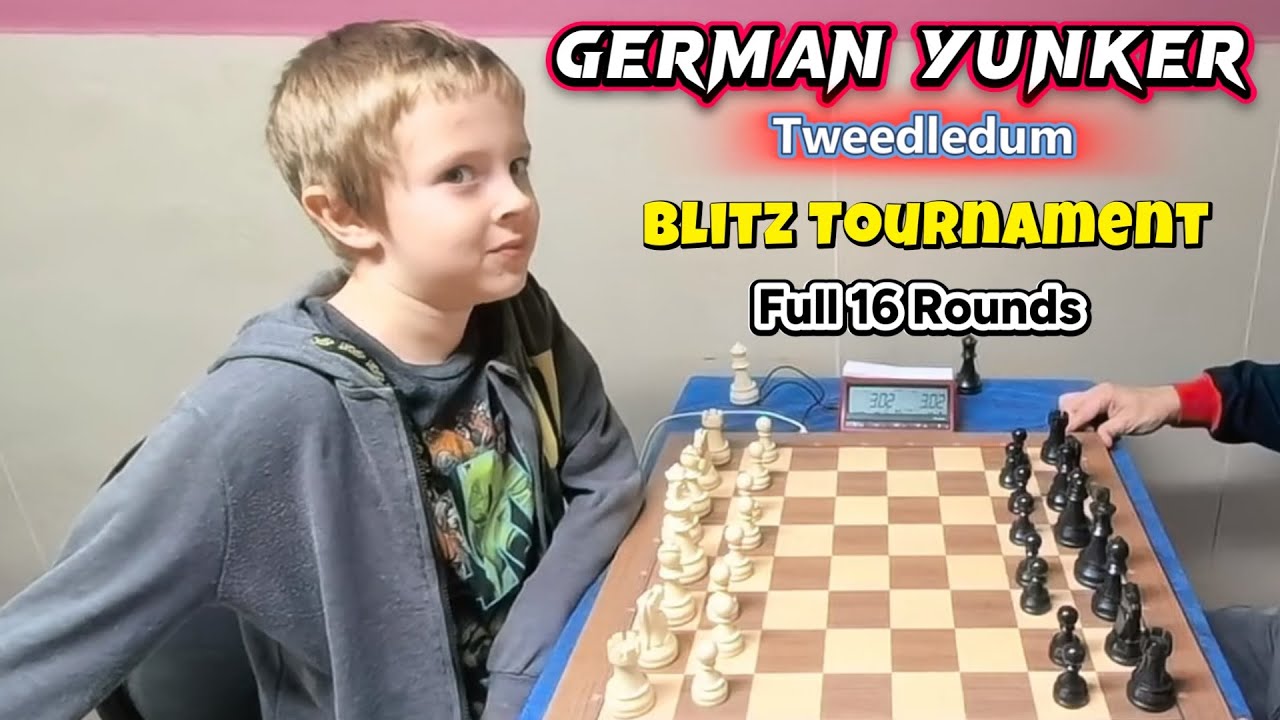 German Yunker (1950) - Blitz Tournament - Full 16 Rounds