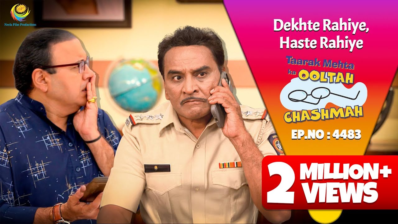 NEW! Ep 4483 -Gokuldham ka Case lene se Chalu Pandey ne Kiya Mana! | Taarak Mehta ka Ooltah Chashmah
