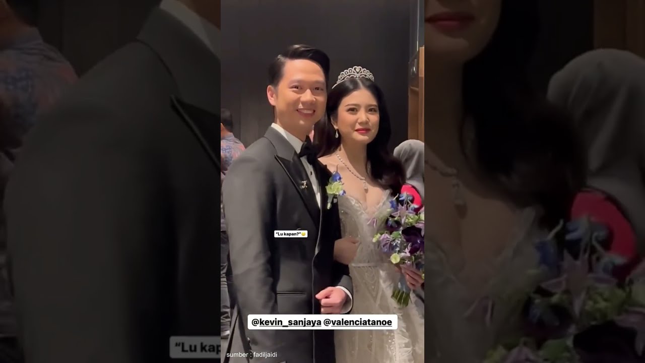 MOMEN RESEPSI PERNIKAHAN KEVIN SANJAYA DAN VALENCIA TANOESOEDIJO DI JAKARTA DAY 1 & DAY 2