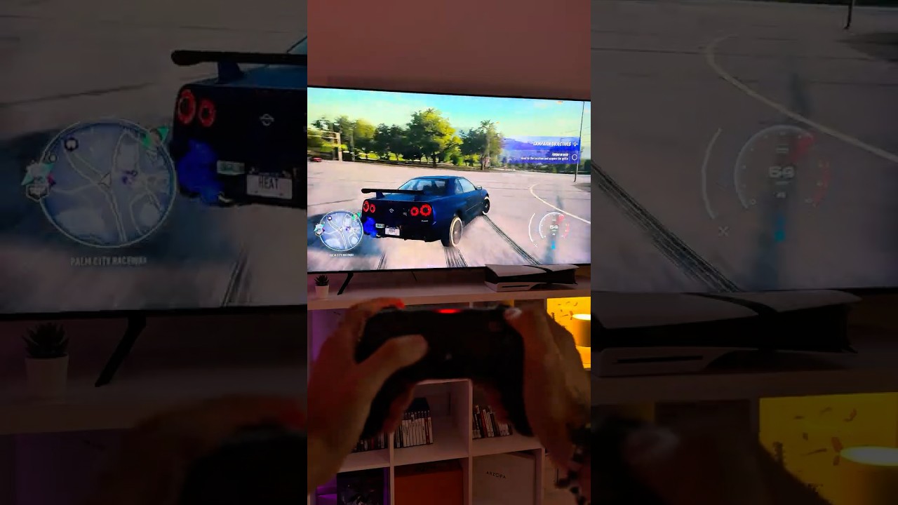 Need For Speed Heat on PS4 in 2025! 🔥 #needforspeed #needforspeedheat #ps4 #gaming #gamingshorts