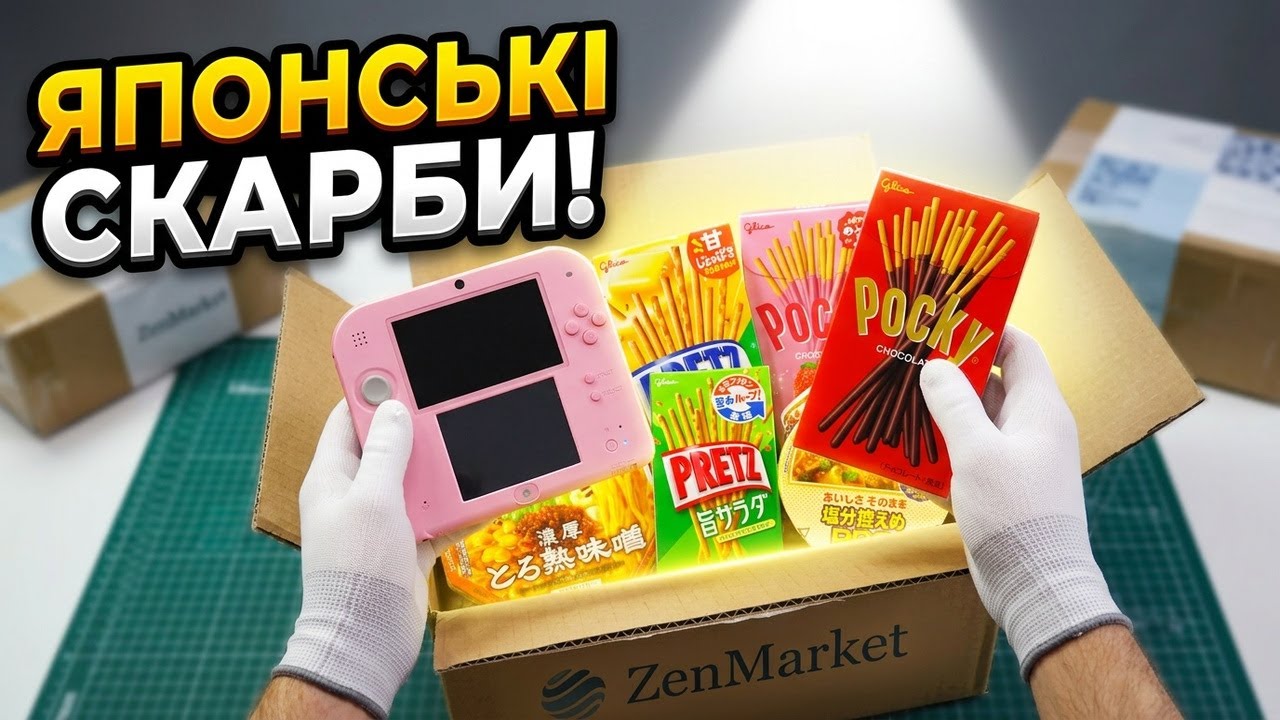 Велика посилка з Японії прийшла! Що замовив?