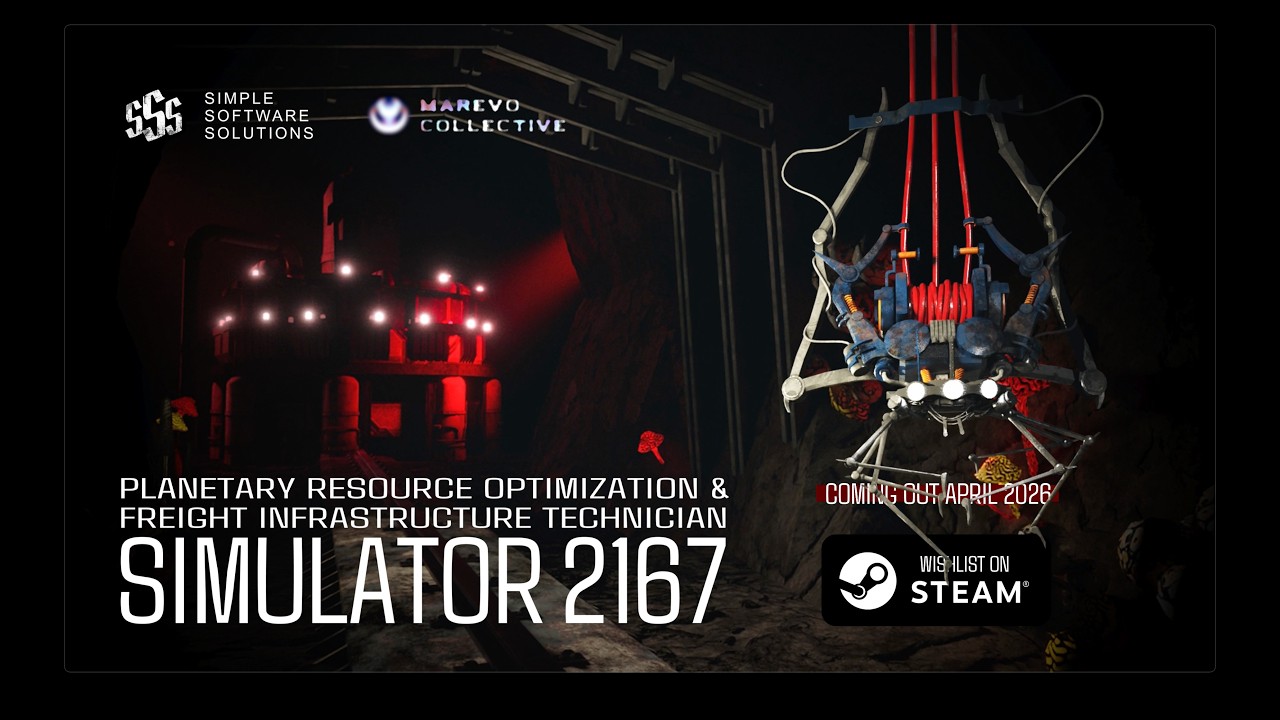 PLANETARY RESOURCE OPTIMIZATION & FREIGHT INFRASTRUCTURE TECHNICIAN SIMULATOR 2167 trailer