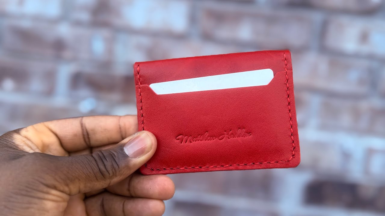 Making The “E” Bifold Wallet….cutting, beveling, burnishing, and more…