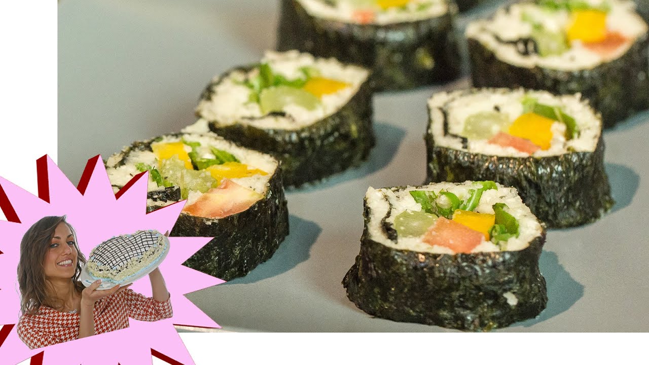 Sushi Vegan Crudista - Futomaki-Sushi