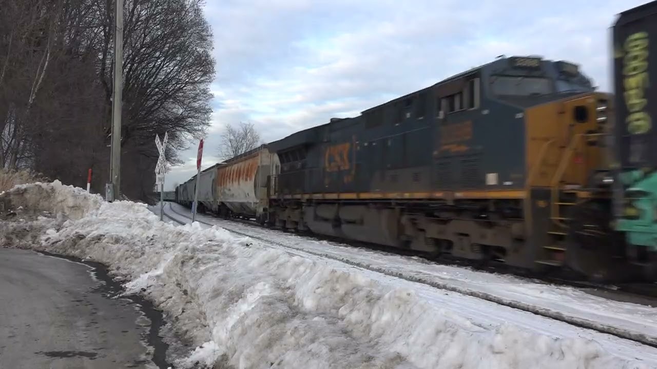 CSX M409 Selkirk: Waycross Manifest @ QR68 Milton Landing 2/3/26