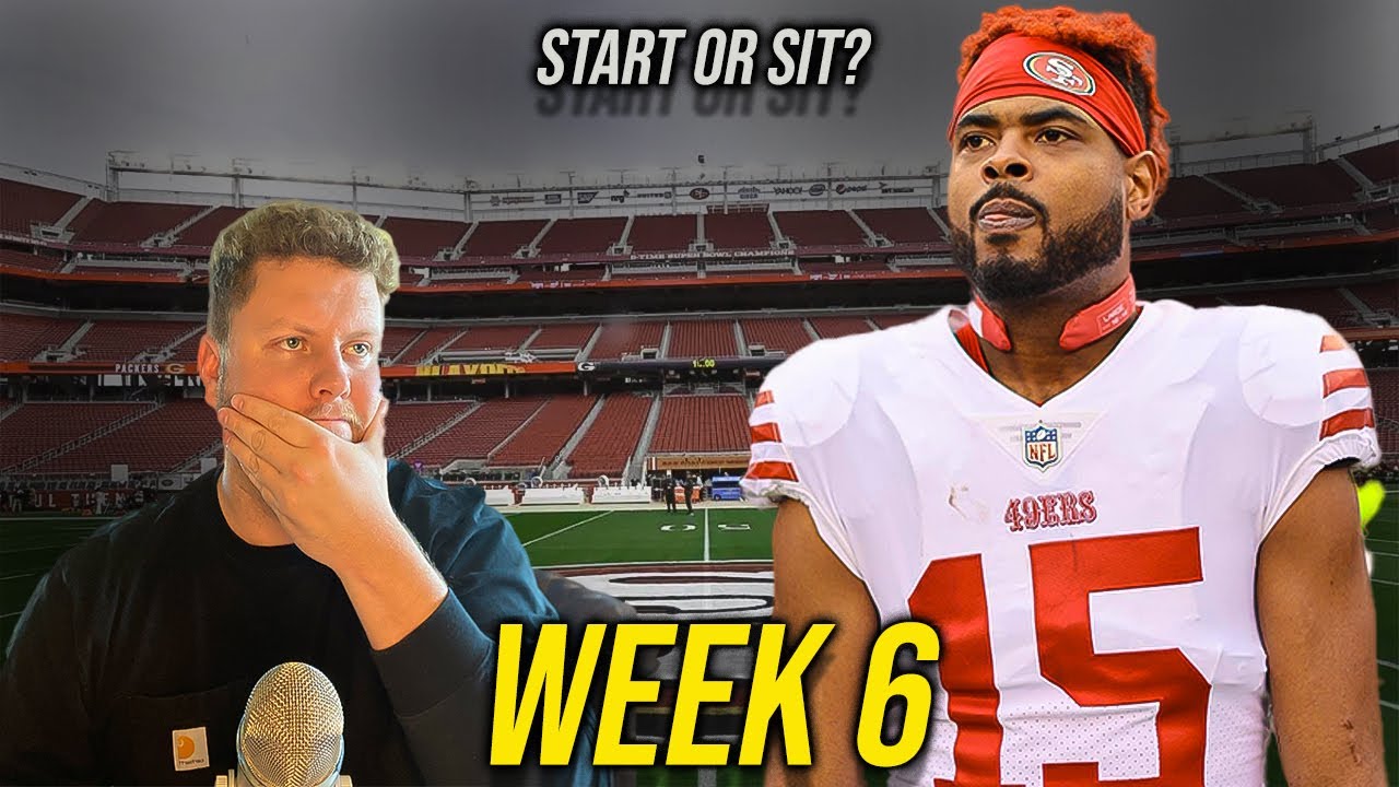 START and SIT These WRs in Week 6! (Every Matchup)