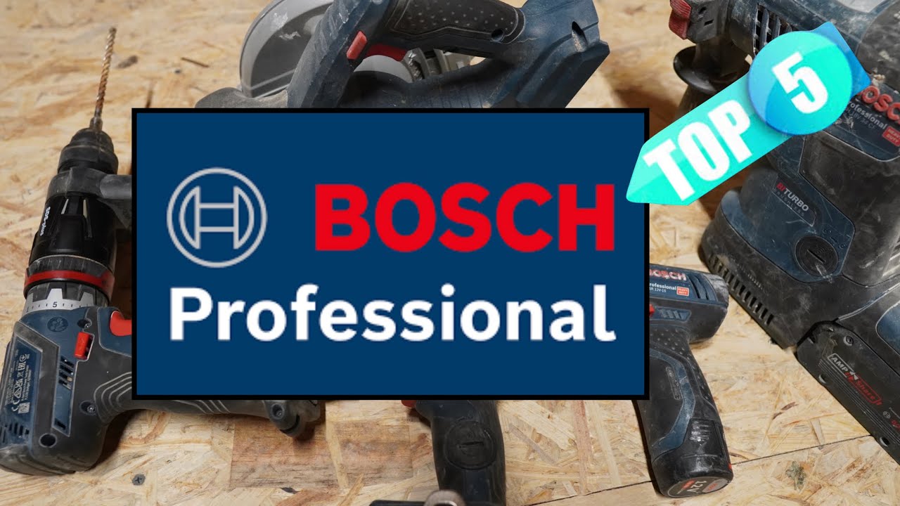 MON OUTIL PRÉFÉRÉ CHEZ BOSCH ! TOP 5