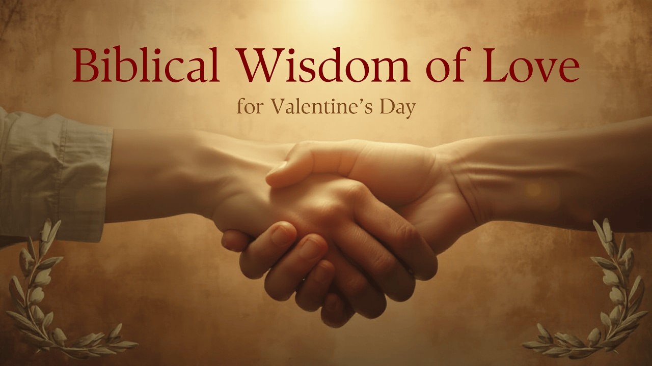 Biblical Wisdom of Love for Valentine’s Day | 1 Corinthians 13 & Life Lessons