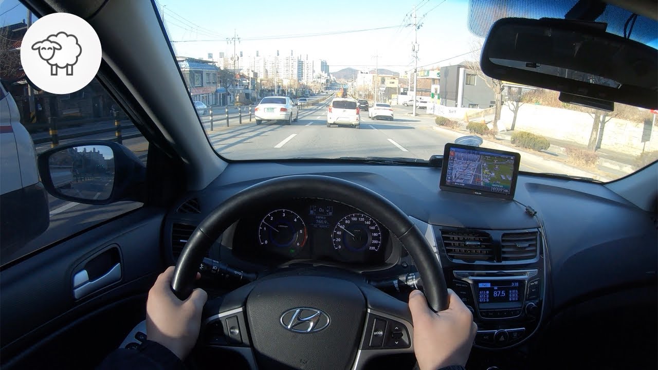 [1인칭 운전] 현대 엑센트 디젤 Hyundai Accent POV Test Drive