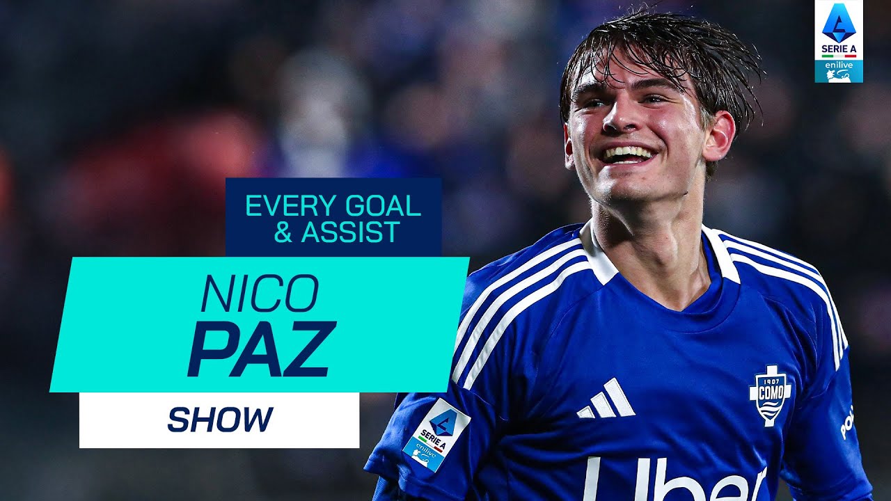 EVERY Nico Paz Goal & Assist | Serie A 2024/25