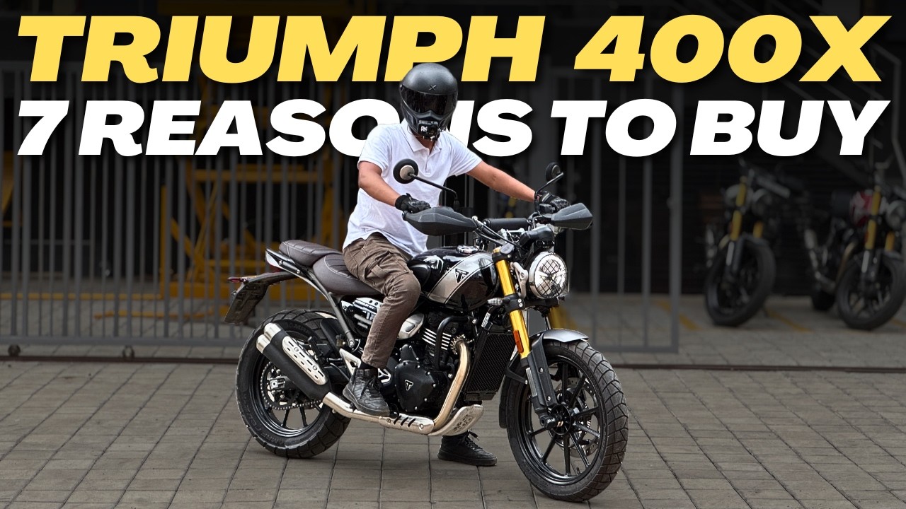 Top 7 Reasons to Buy the Triumph Scrambler 400X | Review🔥