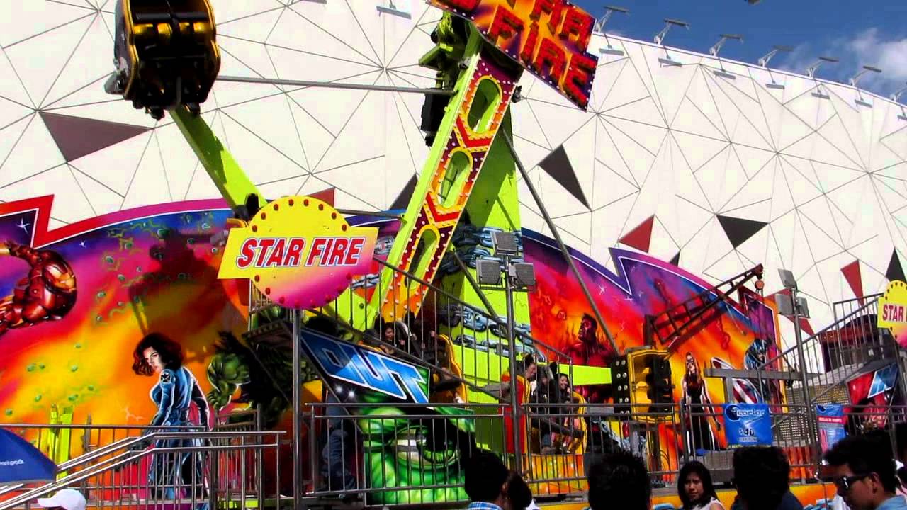 STAR FIRE ride mexicano en la feria de Puebla 2015