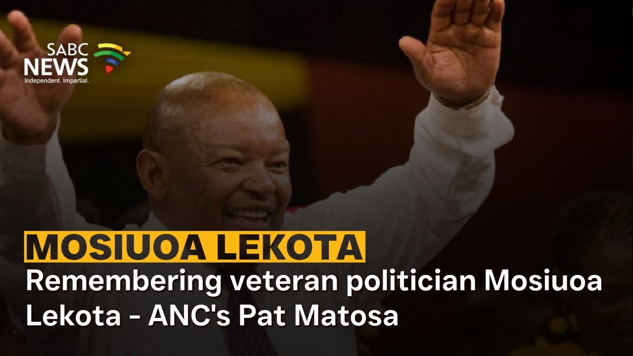 Remembering veteran politician Mosiuoa Lekota - ANC's Pat Matosa