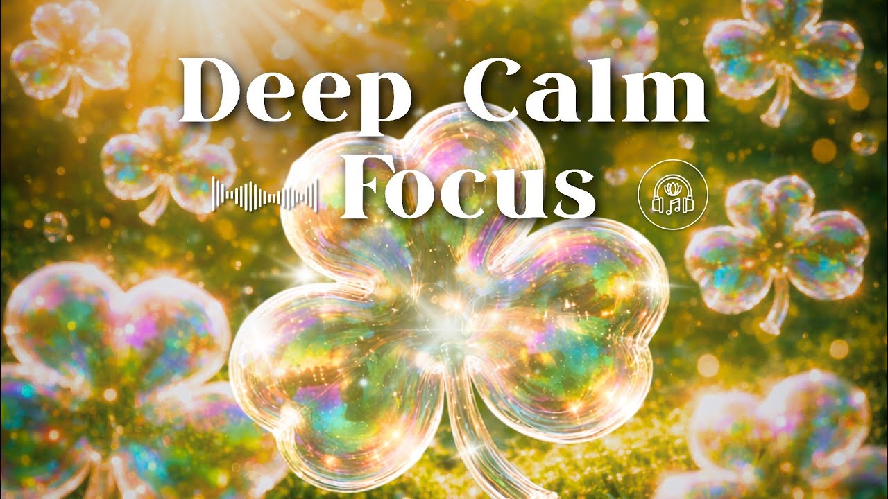 Calming Sensory Bubbles 🍀 Deep Relaxation Music for Focus • Classroom Study Ambience