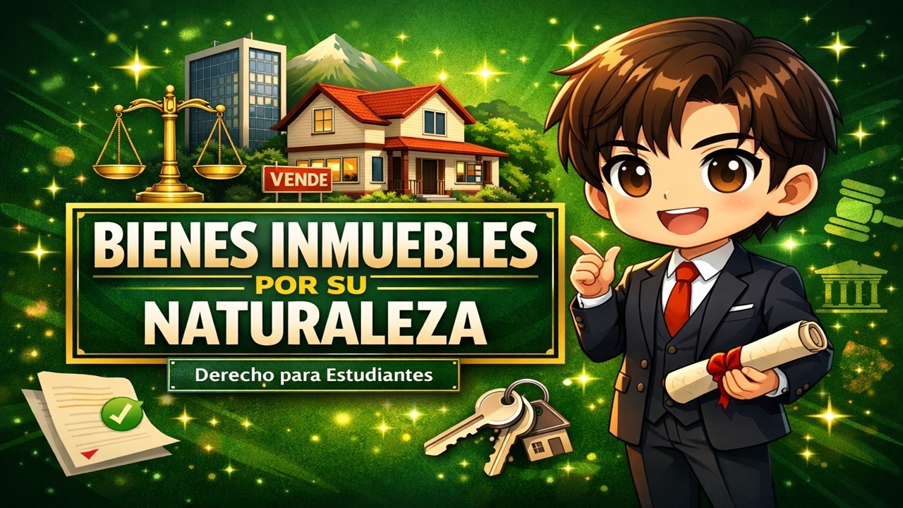 BIENES INMUEBLES POR SU NATURALEZA / DERECHO CIVIL