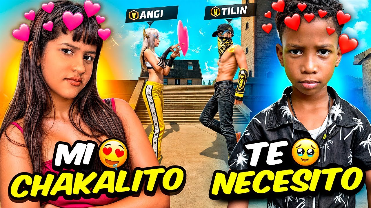 EMPAREJO CON MI EX NOVIO EN FREE FIRE 😱 TILIN Y ANGI FIRE💍 y PASA ESTO!