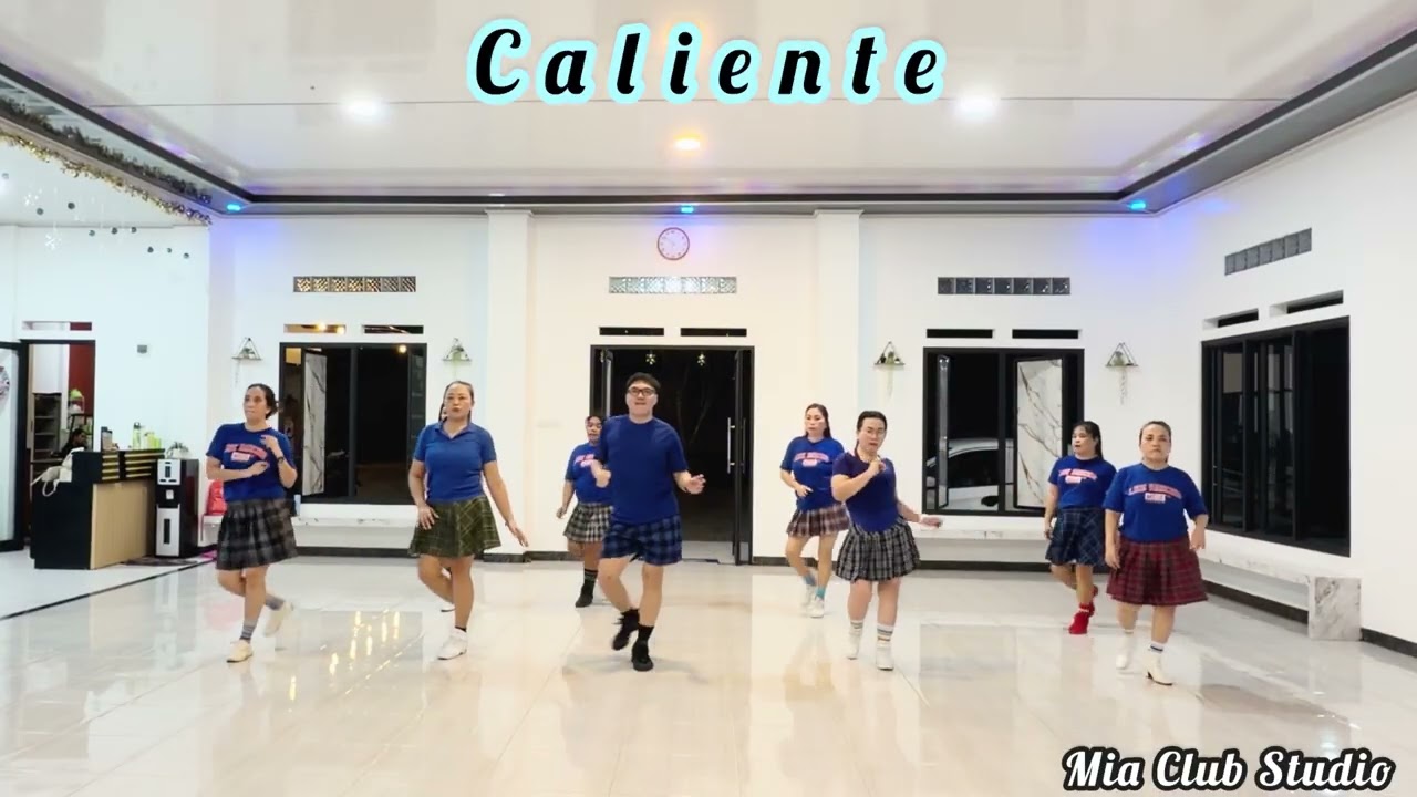 Caliente - Line Dance / Choreo : Elia Lelin (INA) & Roosamekto Mamek (INA)