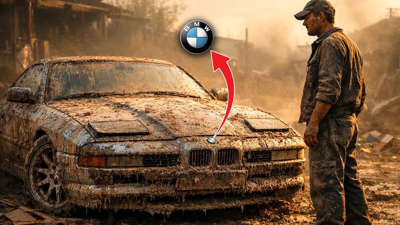 BMW 850CSi Full Restoration ASMR | From Bare Shell to Mirror-Gloss Perfection