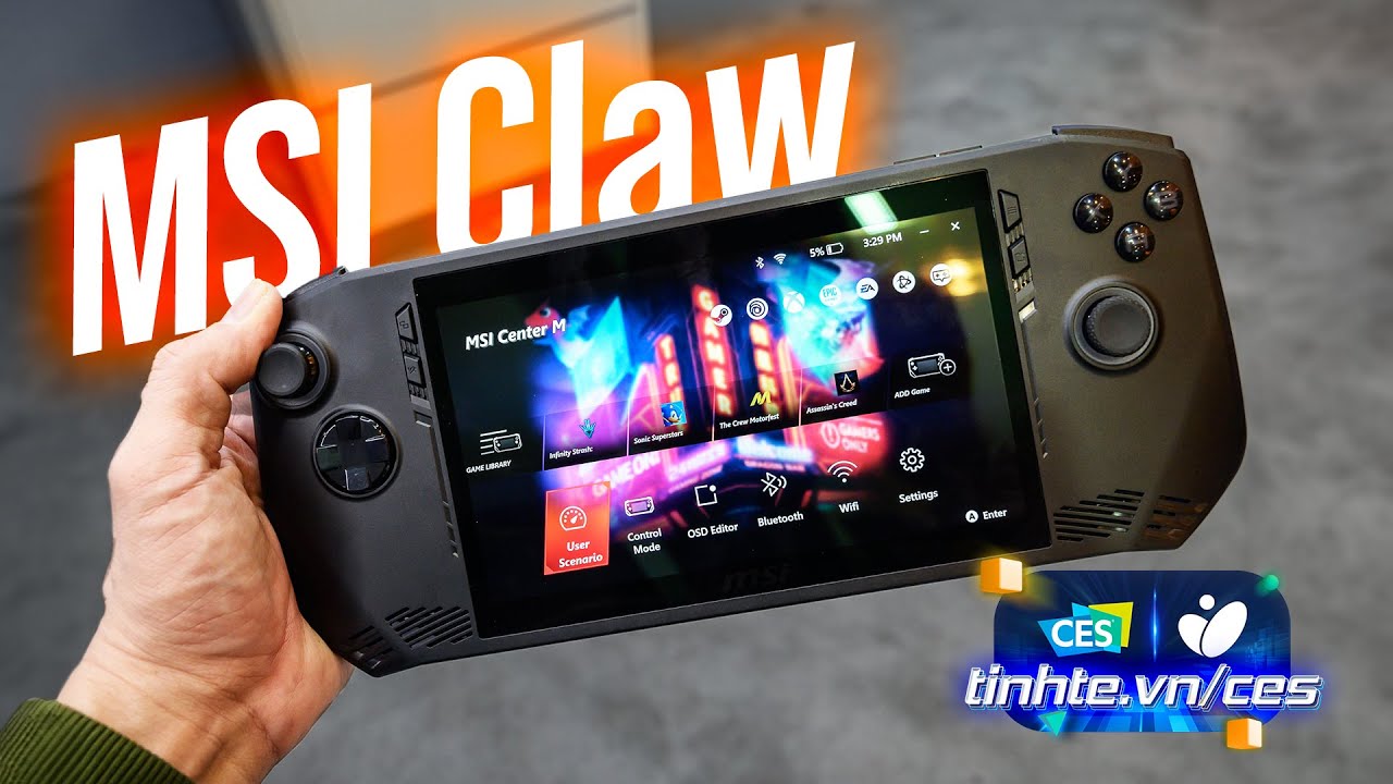 Trên tay MSI Claw  | CES 2024