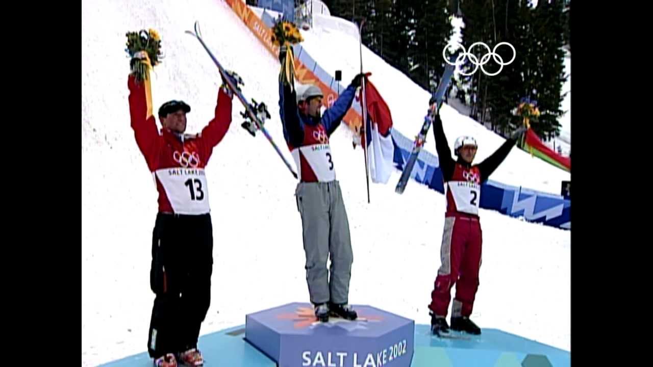A quintuple twist which sent the crowd absolutely wild! - Aerials, Salt Lake 2002