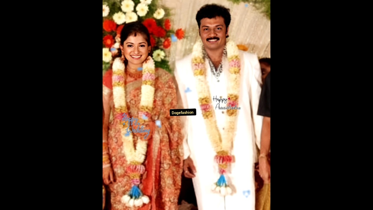 Suntv moondru muduchu serial Preethi Sanjeev marriage look #preethi #sanjeev #serial #shortsviral