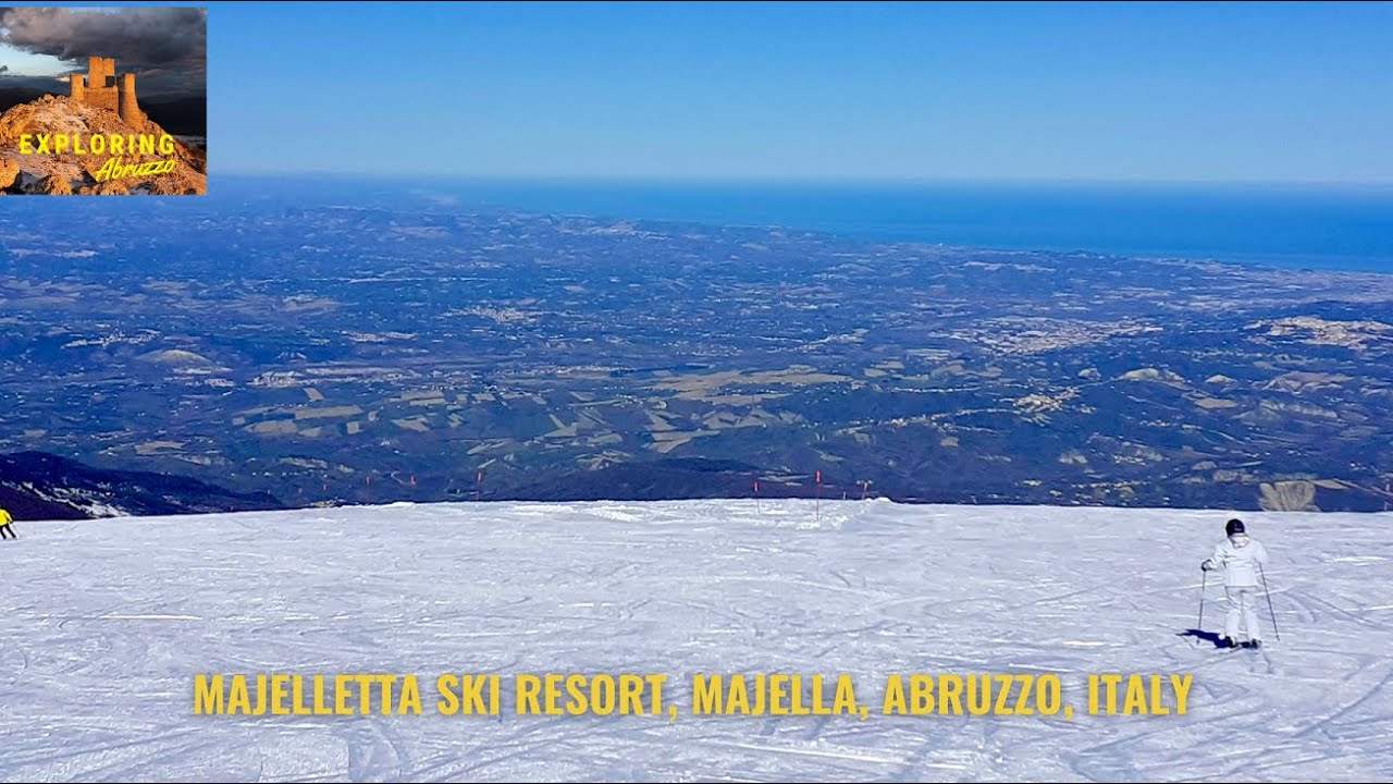 Majelletta WE Abruzzo, Maiella Italy, Exploring Abruzzo - Italia Ski resorts, Sciare con vista mare!
