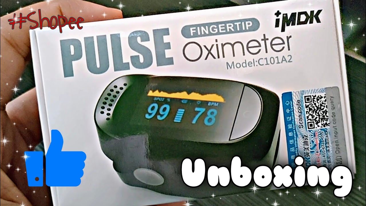 Affordable Pulse Oximeter | iMDK Fingertip Pulse Oximeter | Unboxing & Testing | SHOPEE | POGO TV