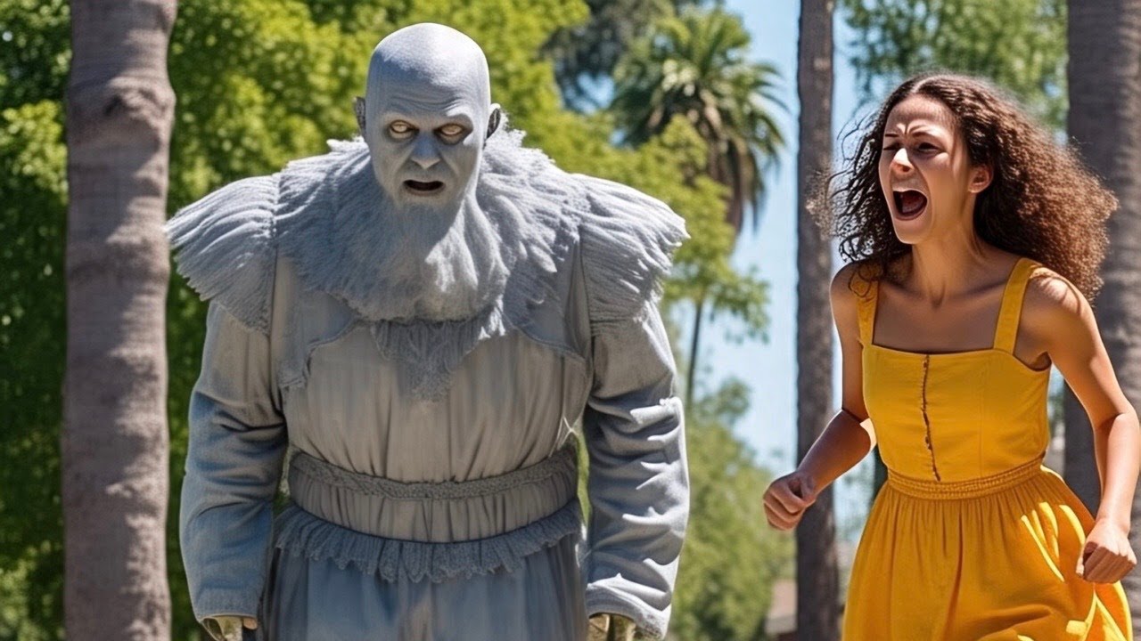 #statue_prank Estátua Viva assustando pessoas - Pegadinha #livingstatue