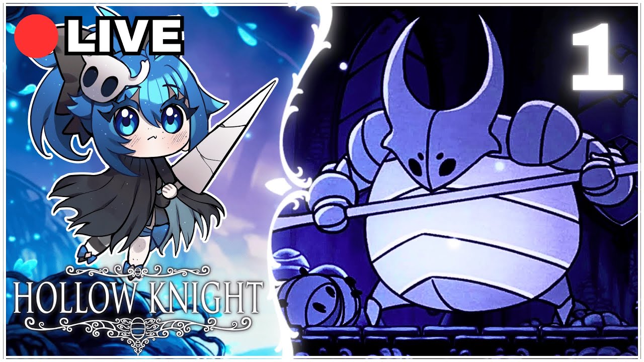 Vtuber Italiana prova per la prima volta HOLLOW KNIGHT! #1