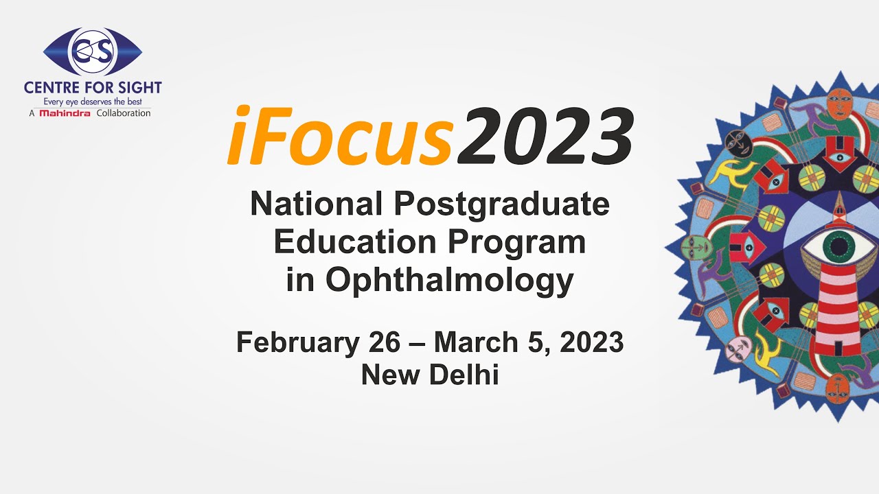 iFocus 2023, Day 3, 1st March 2023 (Wednesday); Strabismus 1