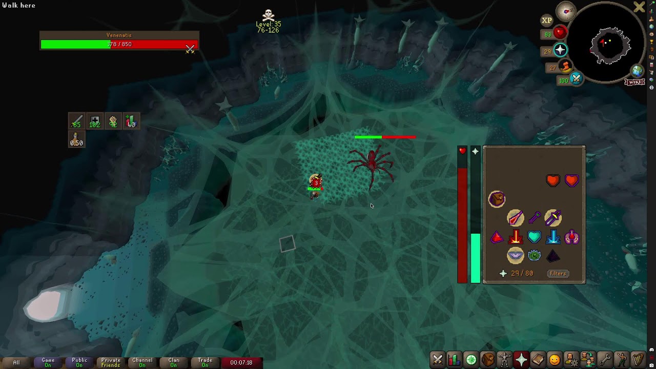 OSRS Venenatis Run