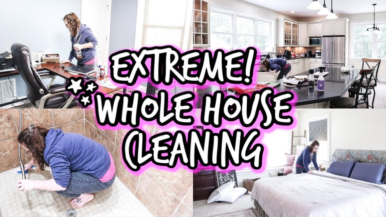 NEW HOUSE Extreme Clean #WithMe 2020 | Deep Clean Declutter & Organize | Cleaning Motivation