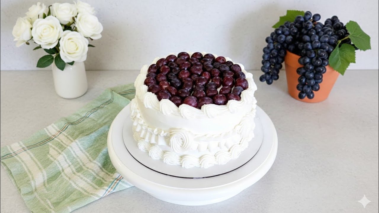 “Designing a Stylish Cake in Minutes”