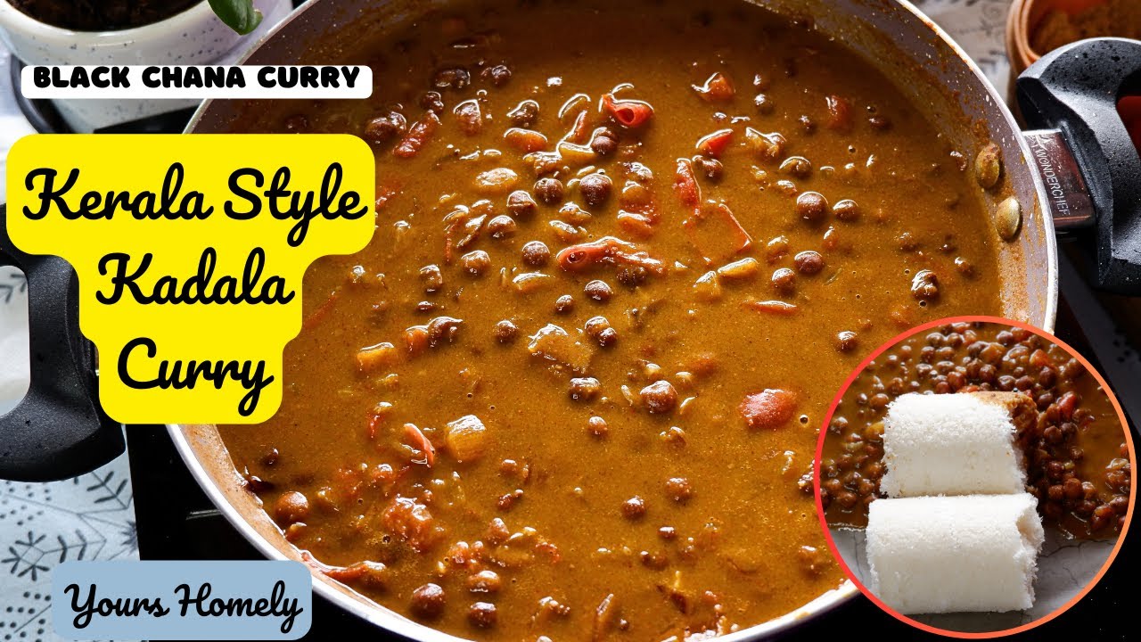 Kerala Kadala Curry | Black Chana Curry | Healthy and Tasty Recipe