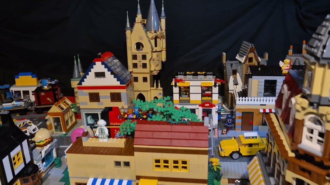 Lego City Update - new ride and street tiled. #lego