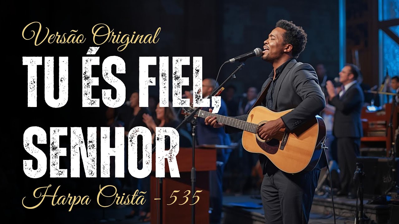 Harpa Cristã - Hino 535 Tu És Fiel, Senhor! VERSÃO ORIGINAL