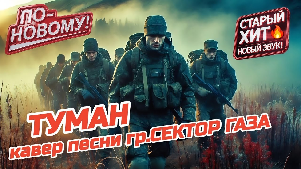 Туман🌙💀🌫️ | Кавер На Песню гр. Сектор Газа | Новый Звук